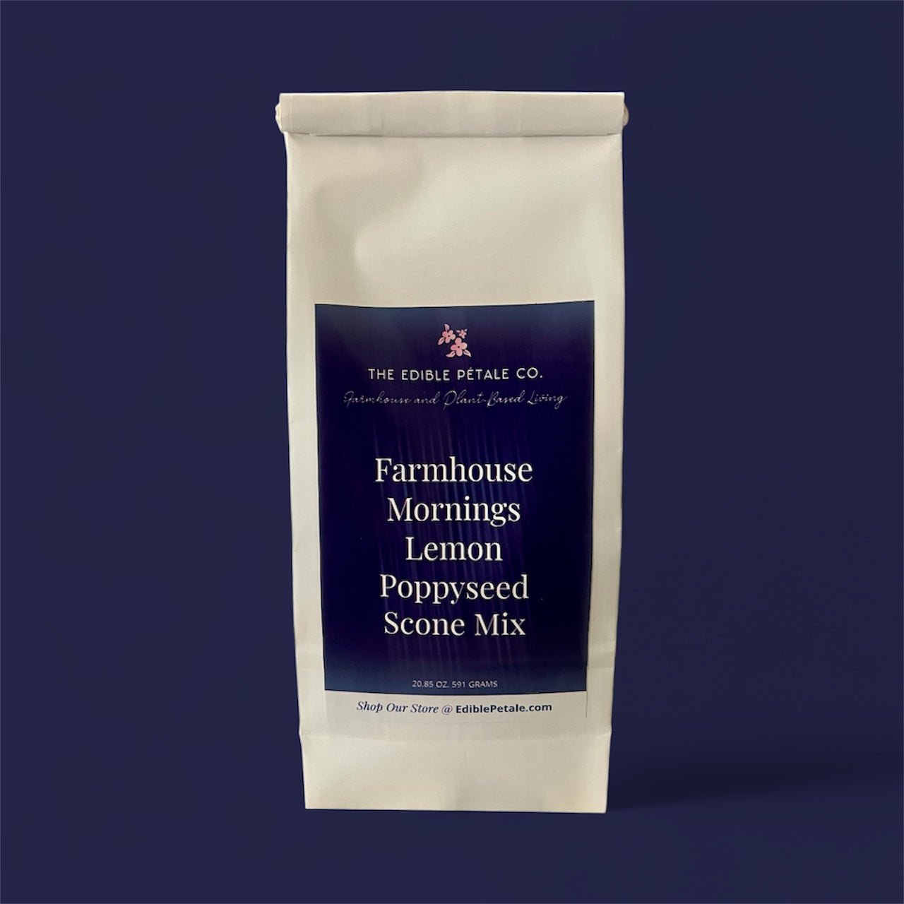 Farmhouse Mornings Lemon Poppyseed Scone Mix - The Edible Petale Company