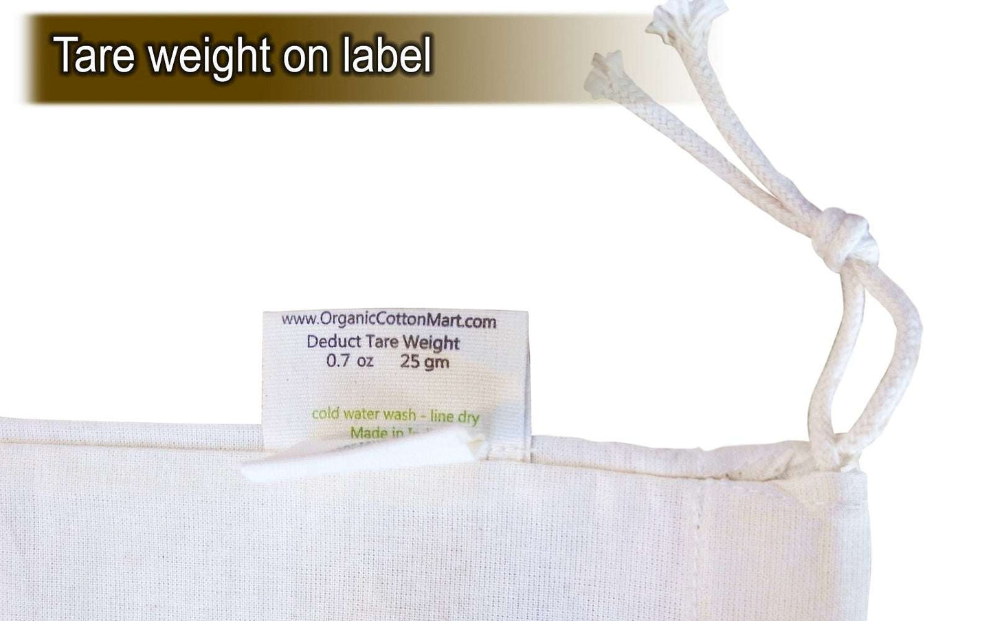 Muslin Produce Bags - The Edible Petale Company