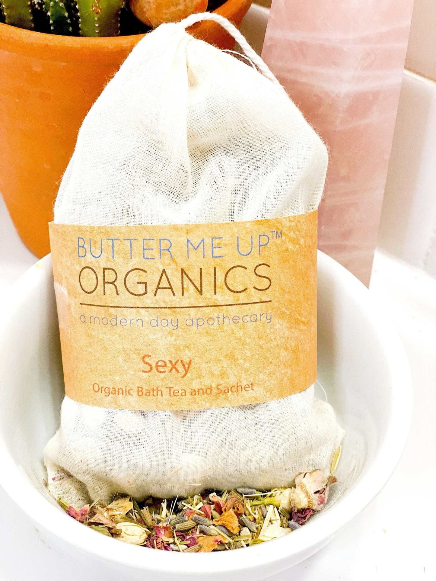 Sexy Organic Bath Tea or Sachet - The Edible Petale Company