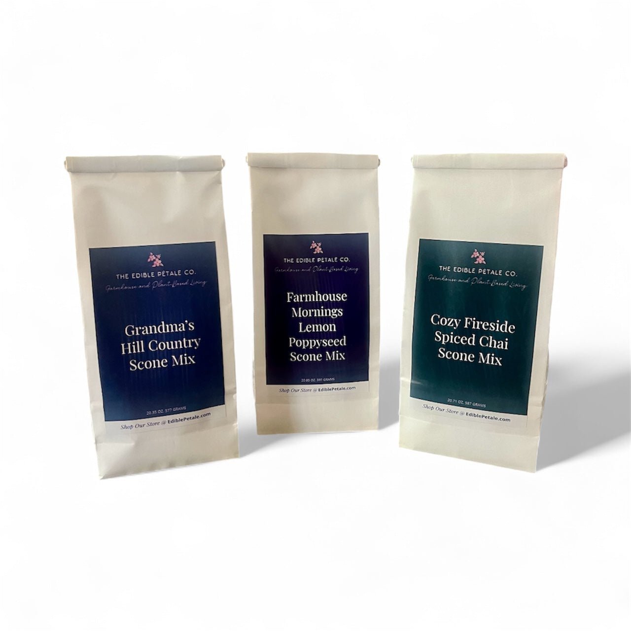 "The Edible Pétale Kitchen" Scone Mix Bundle - The Edible Petale Company