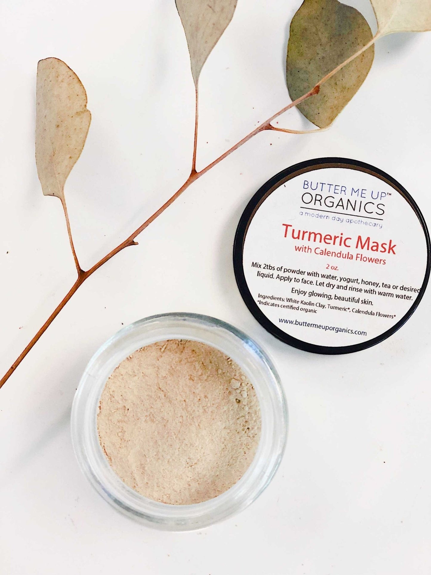 Turmeric Mask - The Edible Petale Company