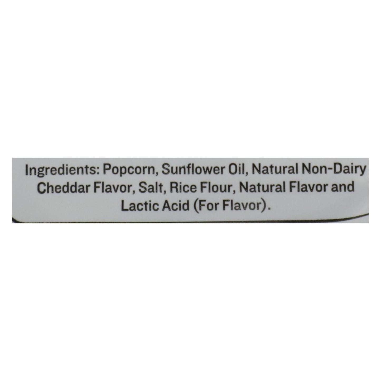 Skinnypop White Cheddar popcorn 1 oz bag with natural cheddar flavor and gluten-free ingredients