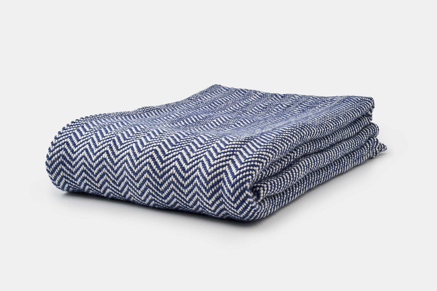 Chevron Pattern Soft Wool Throw Size Blanket