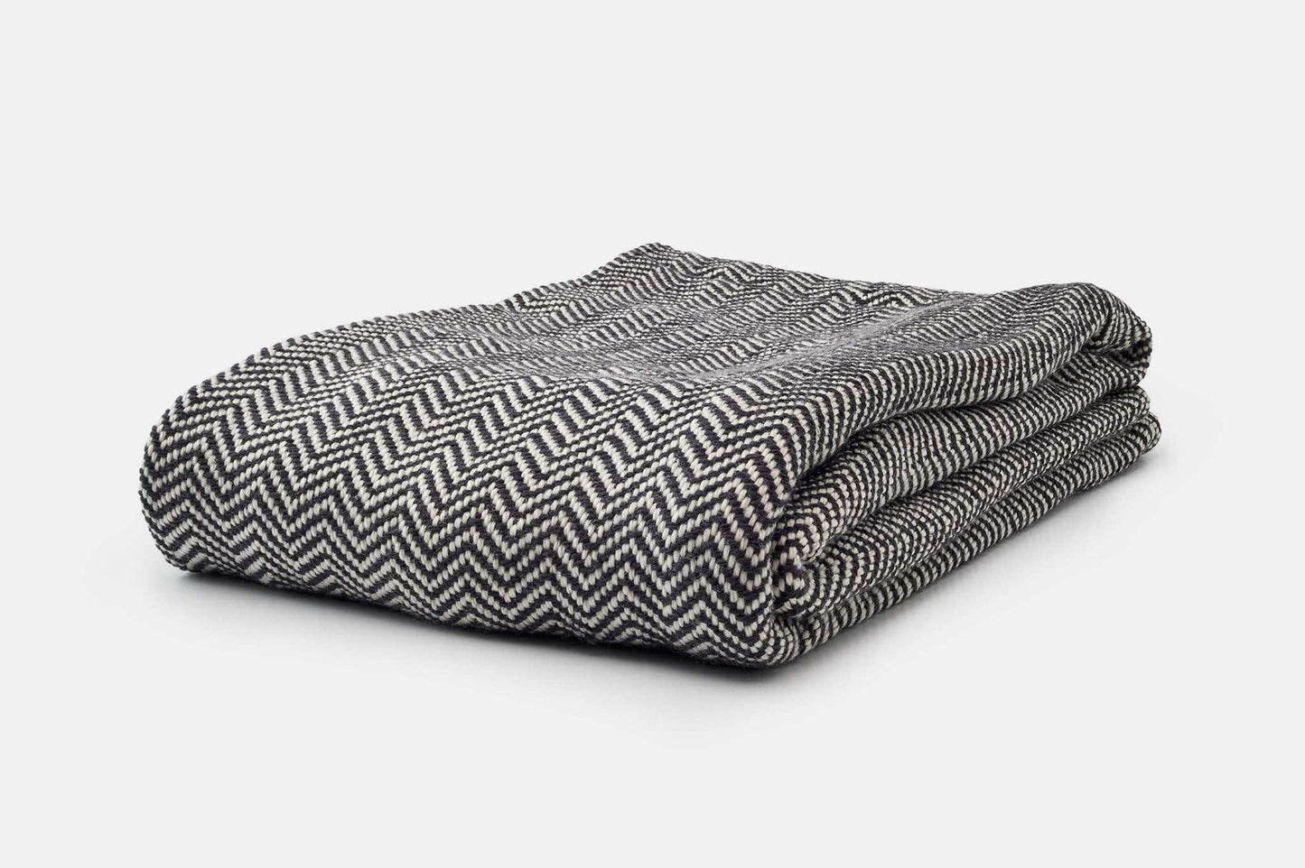 Chevron Pattern Soft Wool Throw Size Blanket