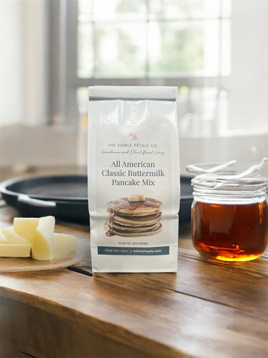 "All American Classic" Buttermilk Pancake Mix - The Edible Petale Company