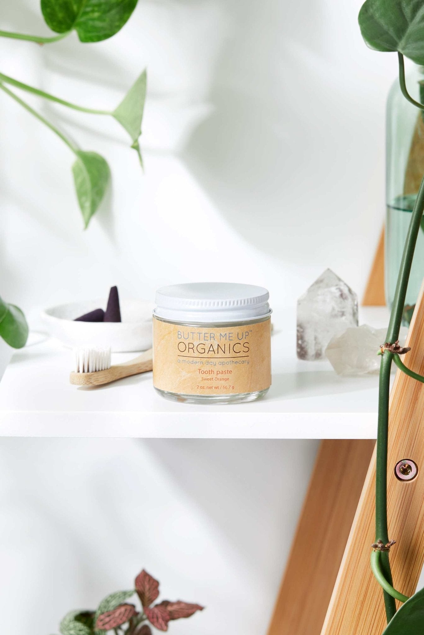 All Natural Organic Whitening Toothpaste / Remineralizing Toothpaste - The Edible Petale Company