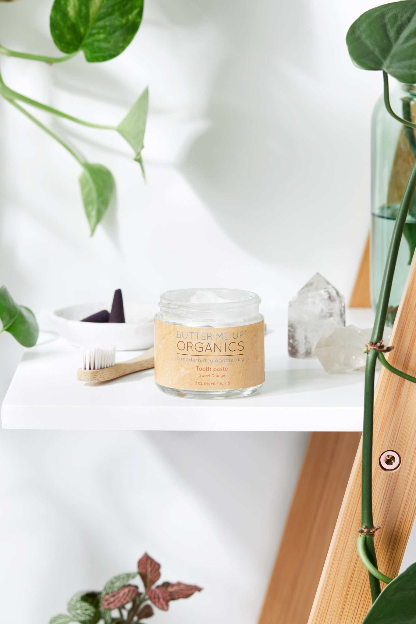 All Natural Organic Whitening Toothpaste / Remineralizing Toothpaste - The Edible Petale Company