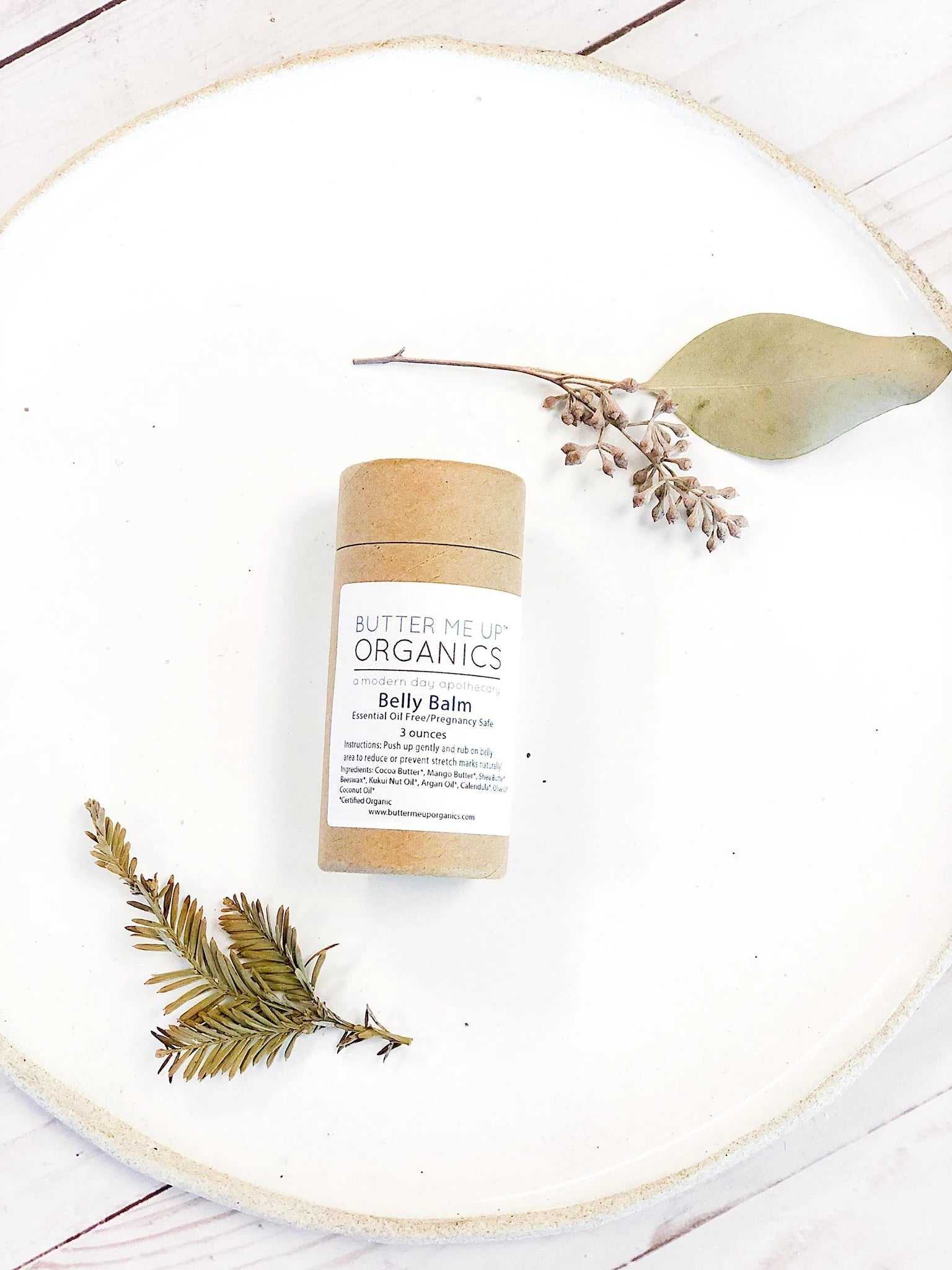 Belly Balm / Organic Pregnancy Balm / Strech Mark Balm - The Edible Petale Company