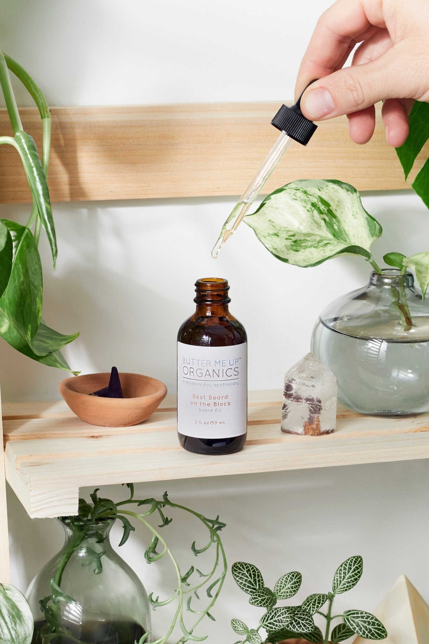 Best Beard On The Block Organic Beard Oil - The Edible Petale Company