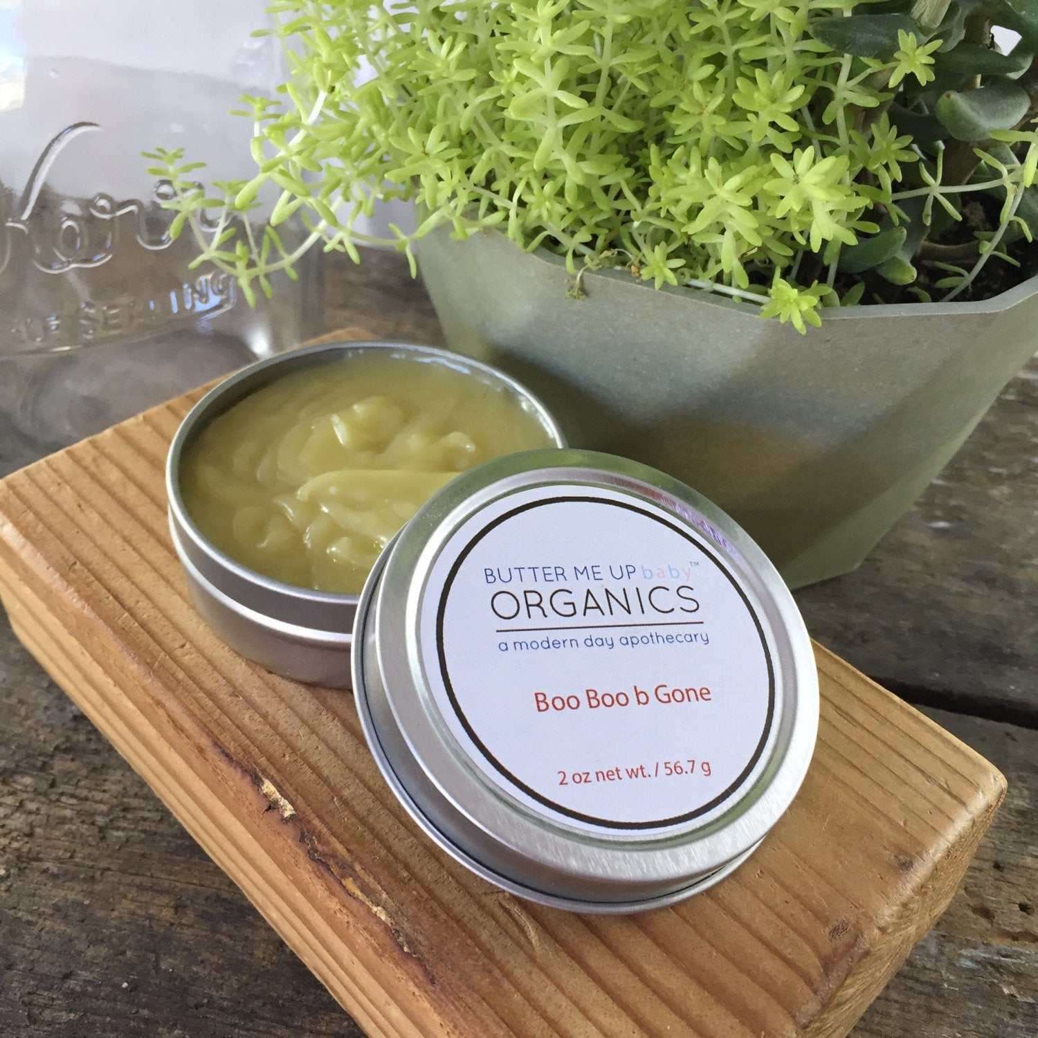 Boo Boo b Gone / Natural Neosporin / Healing Wound Salve - The Edible Petale Company