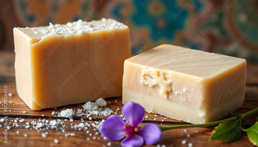 Castile Soap Bars with White Kaolin Clay (Buy 3, Get 1 FREE - CODE: FREE SOAP BAR) - The Edible Petale Company