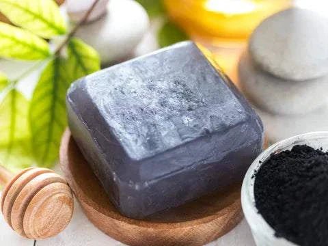 Charcoal Hemp Seed Soap Bars with Bentonite Clay (Buy 3, Get 1 FREE - CODE: FREE SOAP BAR) - The Edible Petale Company