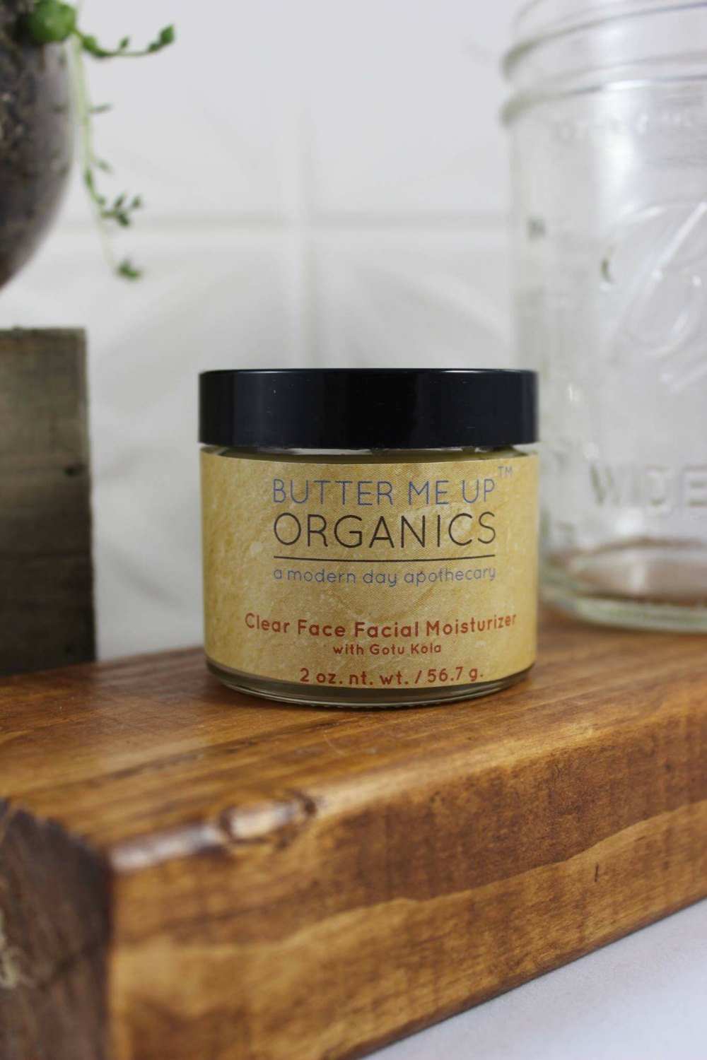 Clear Face Moisturizer / Face Cream Facial Moisturizer Organic - The Edible Petale Company