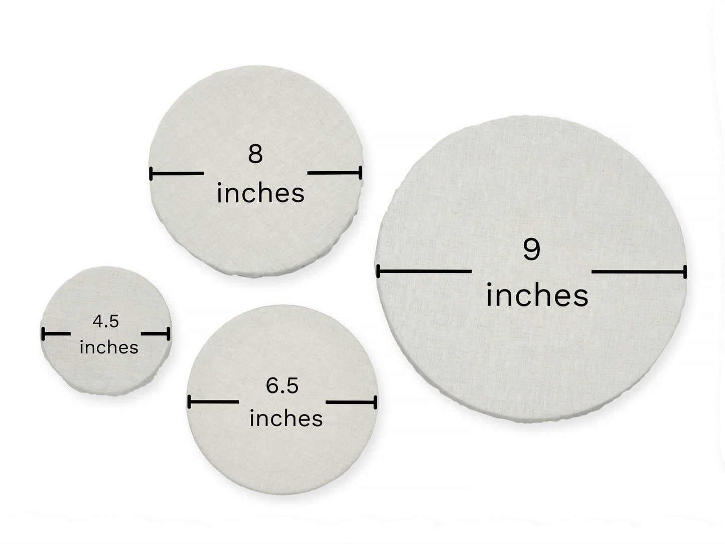 Cloth Bowl Covers - The Edible Petale Company