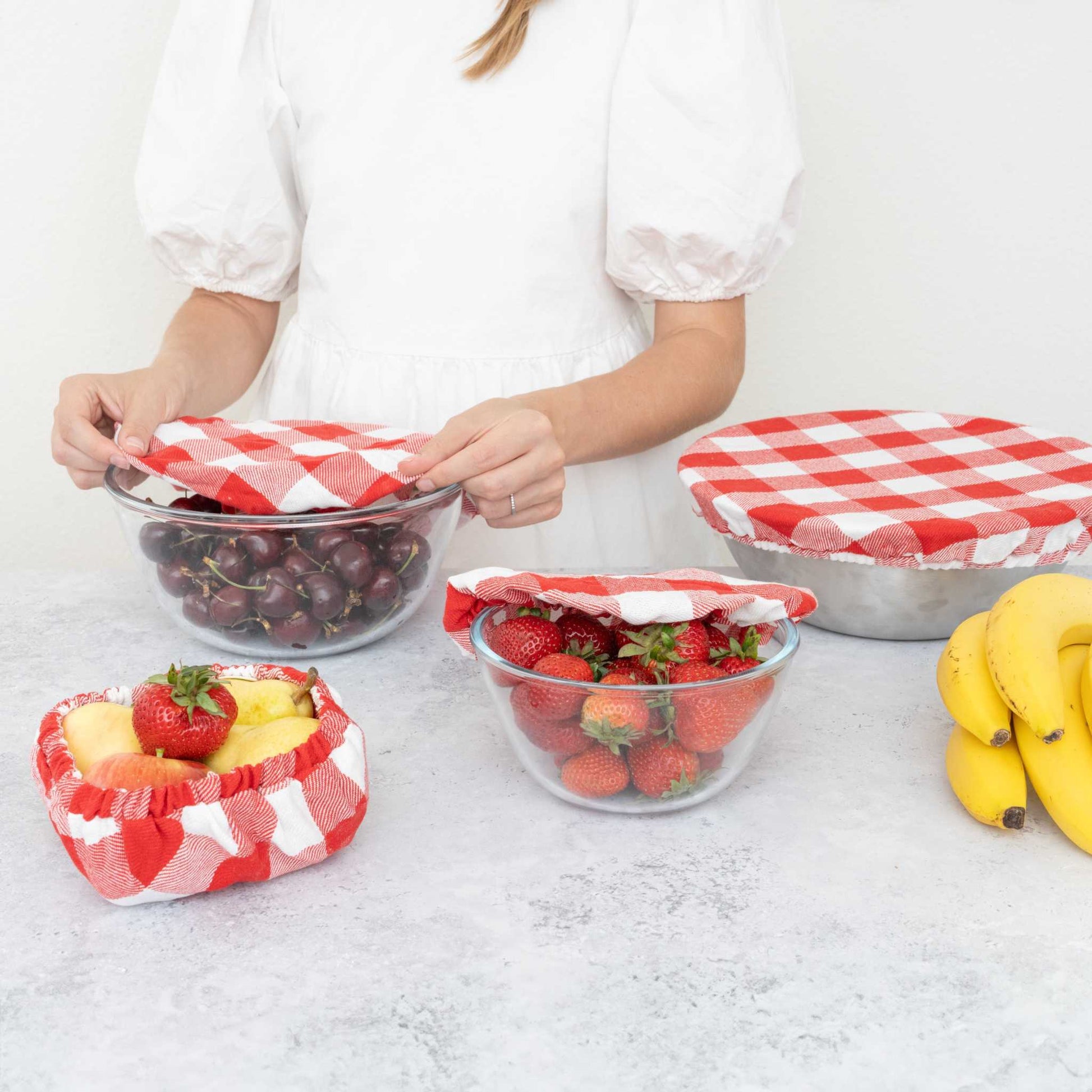Cloth Bowl Covers - The Edible Petale Company