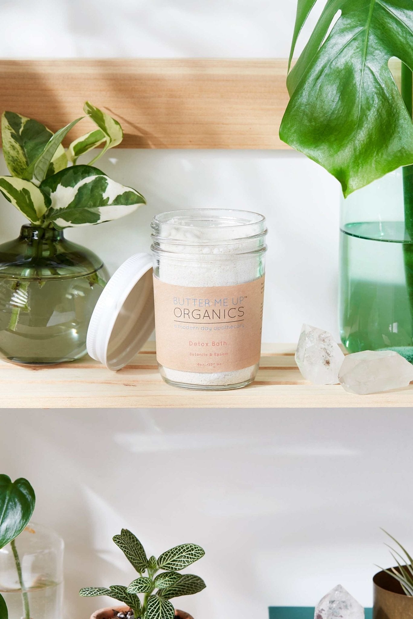 Detox Bath Epsom Salt Clay Essential Oil Soak Organic Vegan - The Edible Petale Company