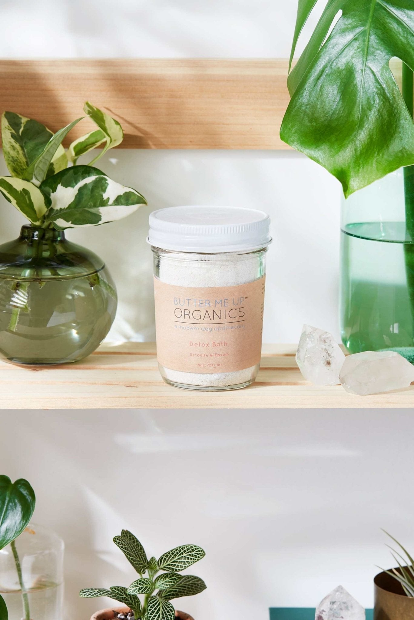 Detox Bath Epsom Salt Clay Essential Oil Soak Organic Vegan - The Edible Petale Company