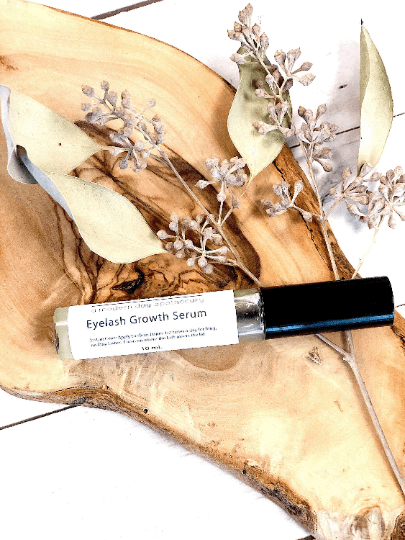 Eyelash Growth Serum Organic / Grow your lashes long naturally / Long Lashes / Eyelash Serum / Lash Growth - The Edible Petale Company