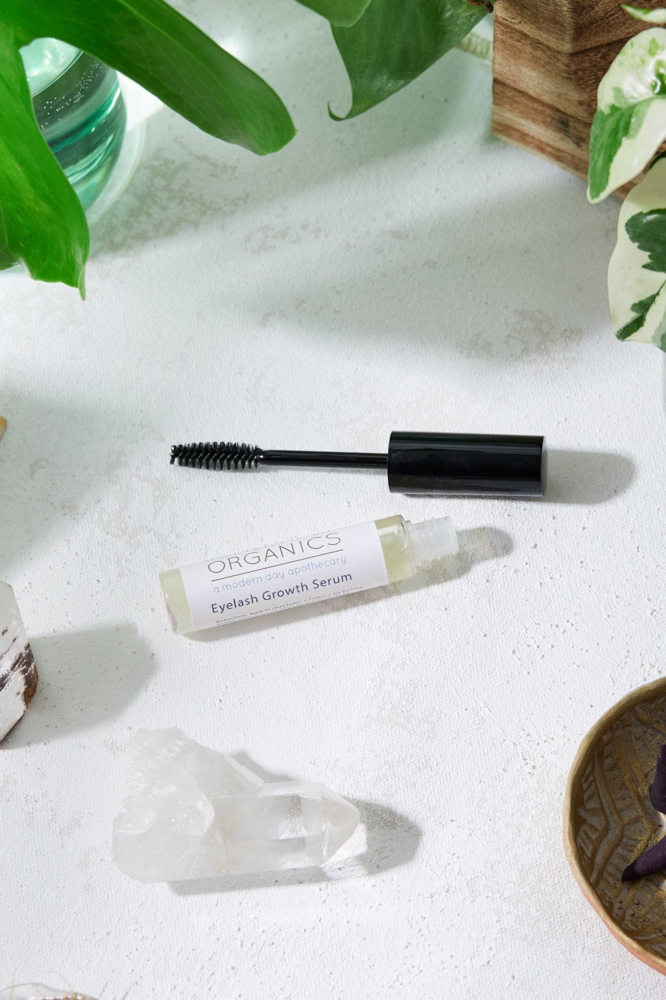 Eyelash Growth Serum Organic / Grow your lashes long naturally / Long Lashes / Eyelash Serum / Lash Growth - The Edible Petale Company