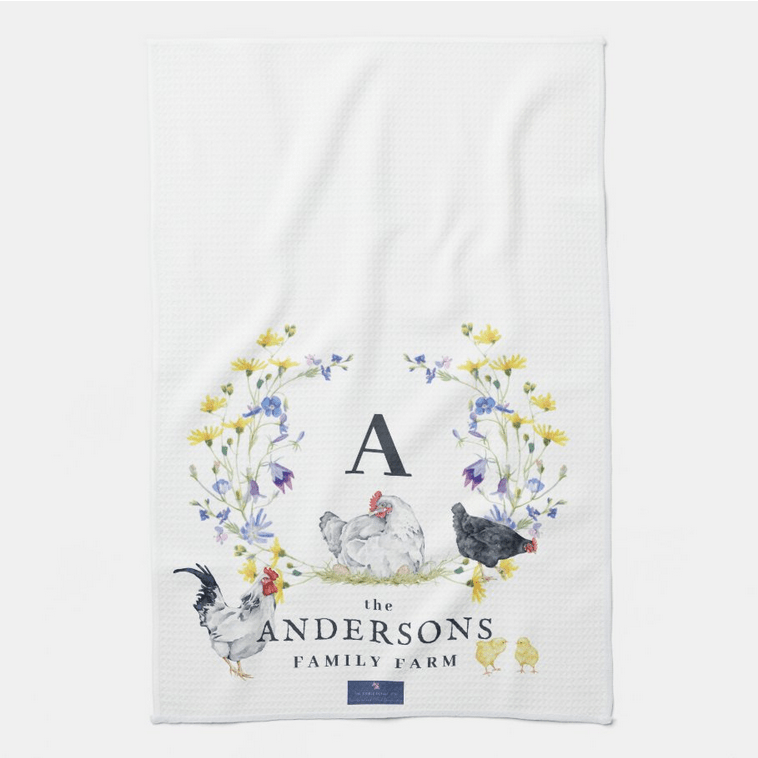 Farmhouse Tea Kitchen Towels - The Edible Petale Company