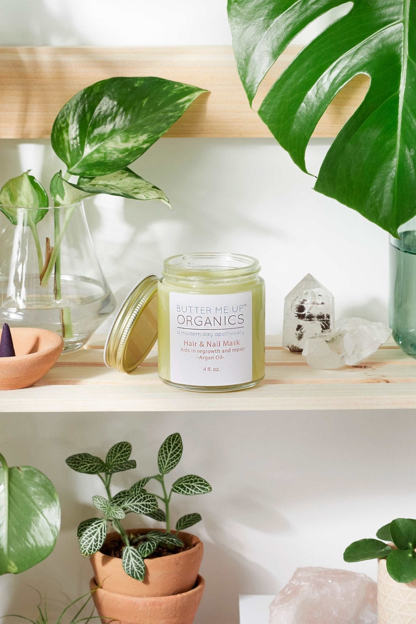 Hair & Nail Mask for long hair growth and healthy nails - The Edible Petale Company