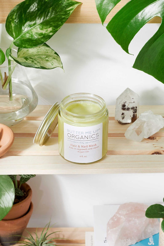 Hair & Nail Mask for long hair growth and healthy nails - The Edible Petale Company