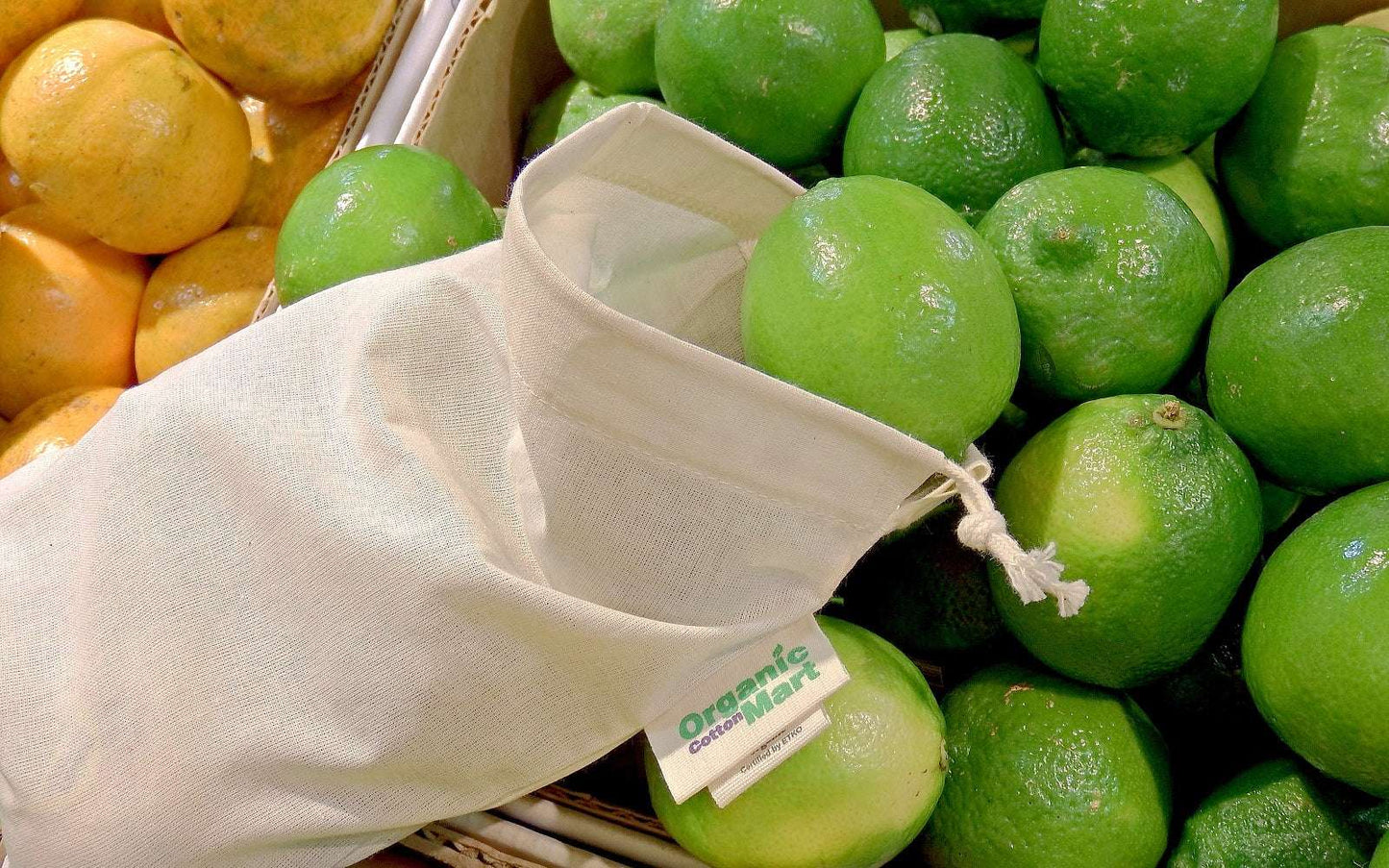 Muslin Produce Bags - The Edible Petale Company