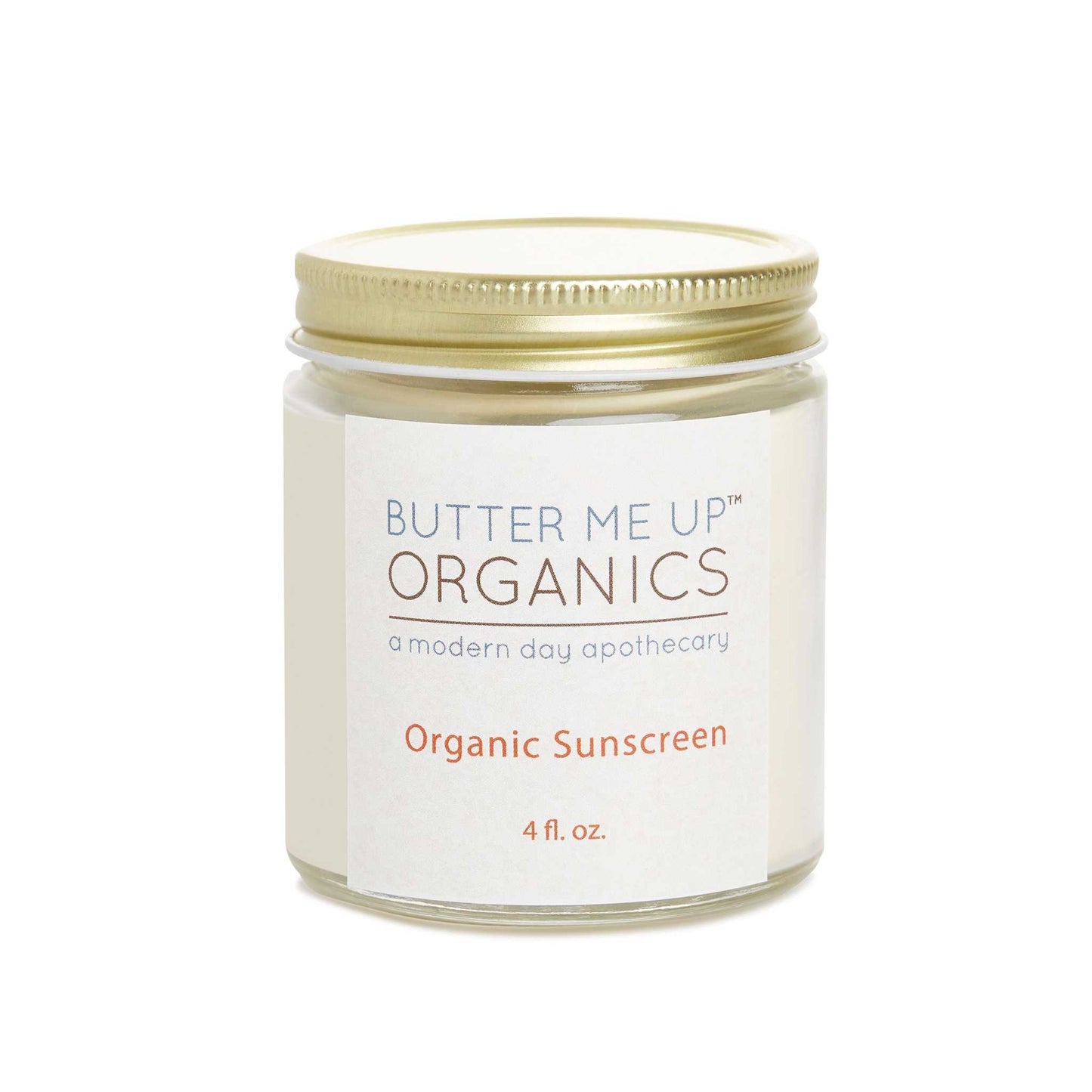 Natural Organic Sunscreen / Safe Sunscreen / Non - Nano Zinc Oxide Sunscreen / Sun Protection / Butter Me Up Organics - The Edible Petale Company