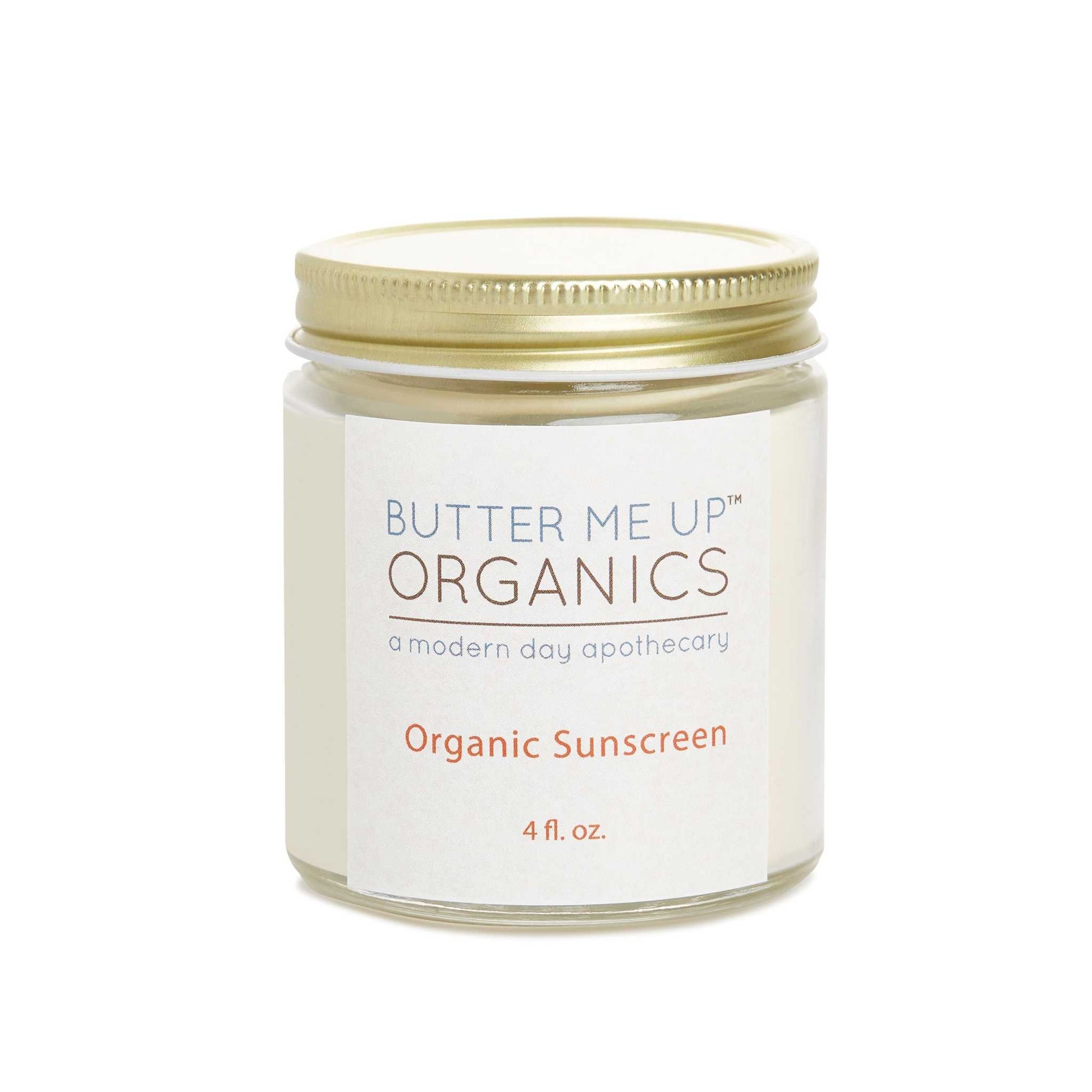 Natural Organic Sunscreen / Safe Sunscreen / Non - Nano Zinc Oxide Sunscreen / Sun Protection / Butter Me Up Organics - The Edible Petale Company