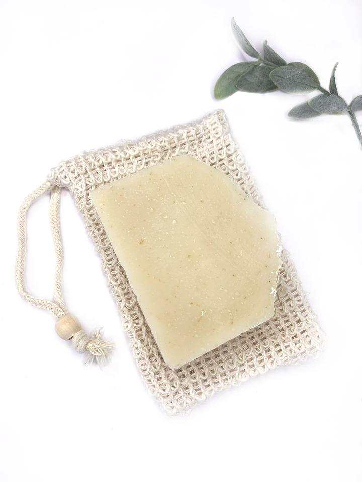 Natural Sisal Soap Saver and Exfoliating Pouch - The Edible Petale Company