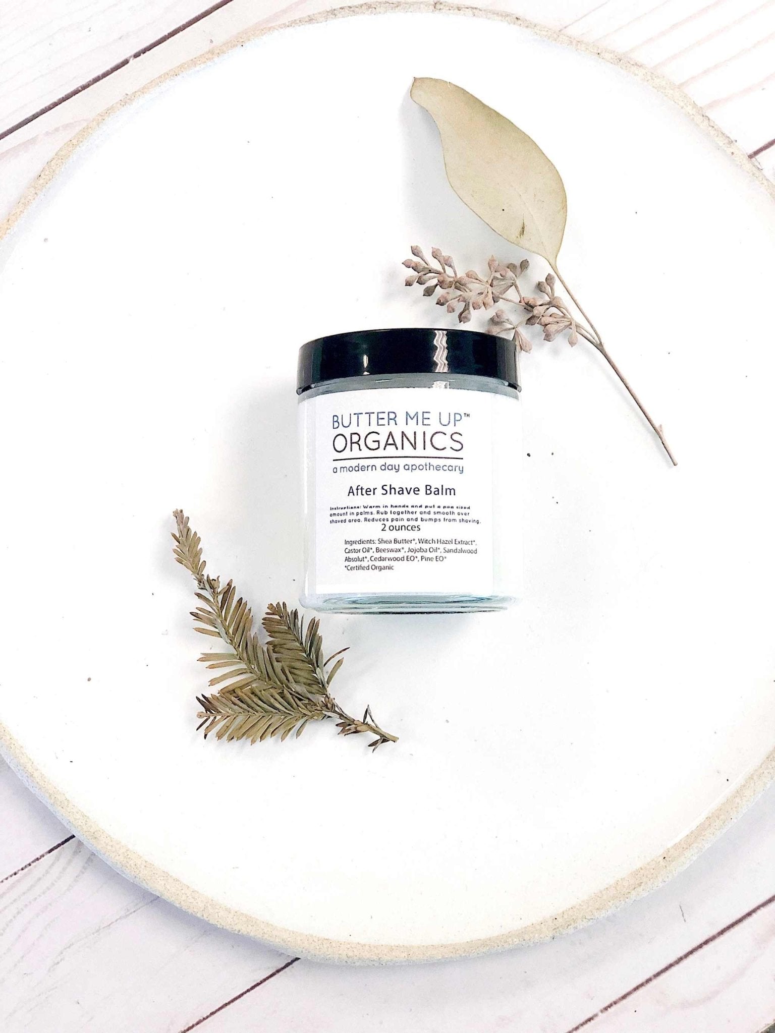 Organic After Shave Balm / Organic After Shave / Moisturizing After Shave / Gifts For Men / Gifts for Dad / Husband / Shaving Set - The Edible Petale Company