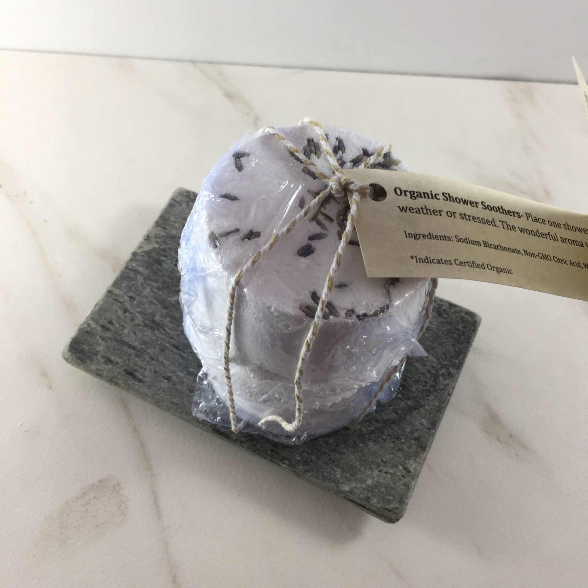 Organic Aromatherapy Shower Soothers Set of 3 / Shower Stones / Aroma Therapy / Relaxation / Shower - The Edible Petale Company