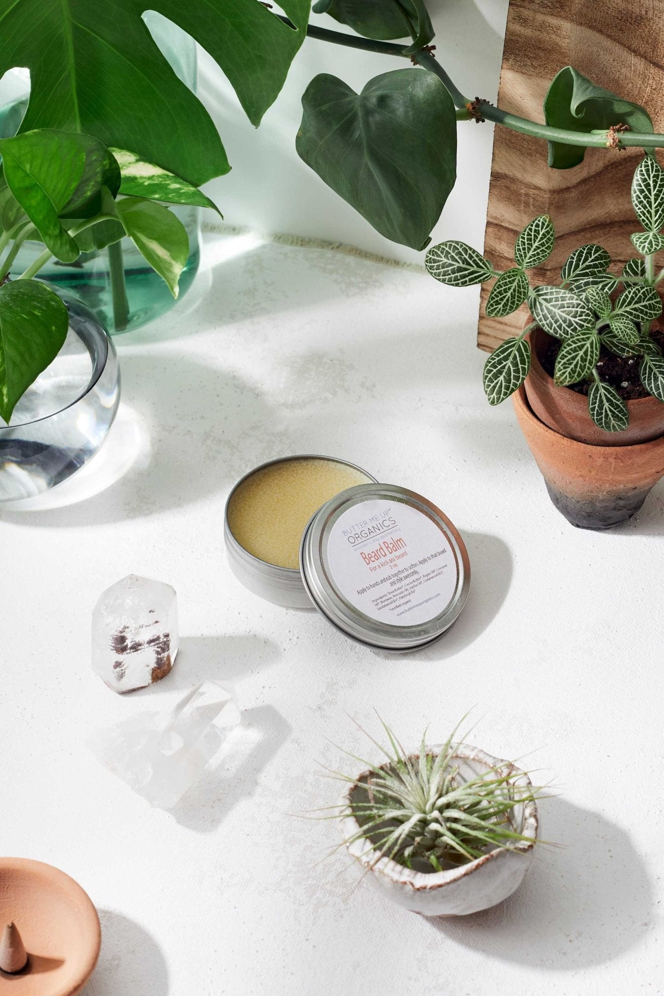 Organic Beard Balm / Beard Balm / Organic Grooming / - The Edible Petale Company