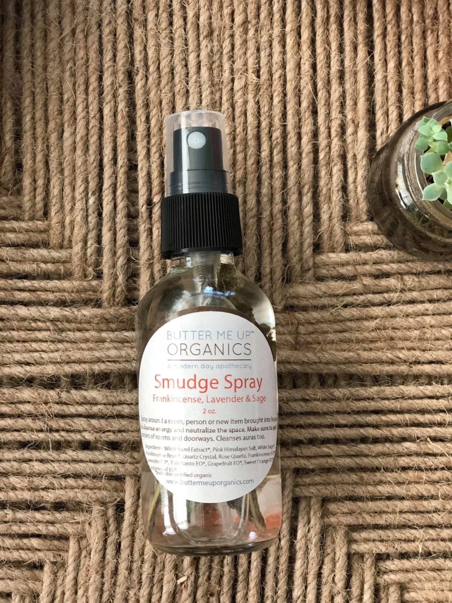 Organic Energy Cleansing Spray / Smudge Spray / Space Clearing / Energy Cleansing / Aura Cleansing / Purifying / Cleanse Negative Energy / - The Edible Petale Company