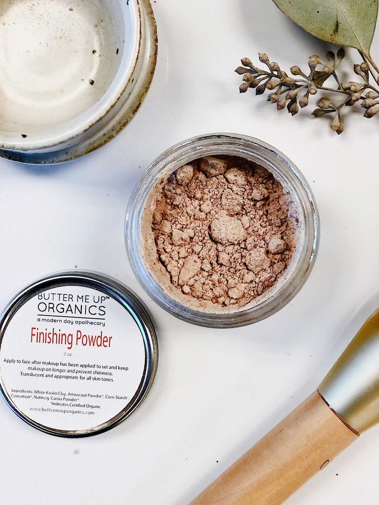 Organic Finishing Powder Setting - The Edible Petale Company