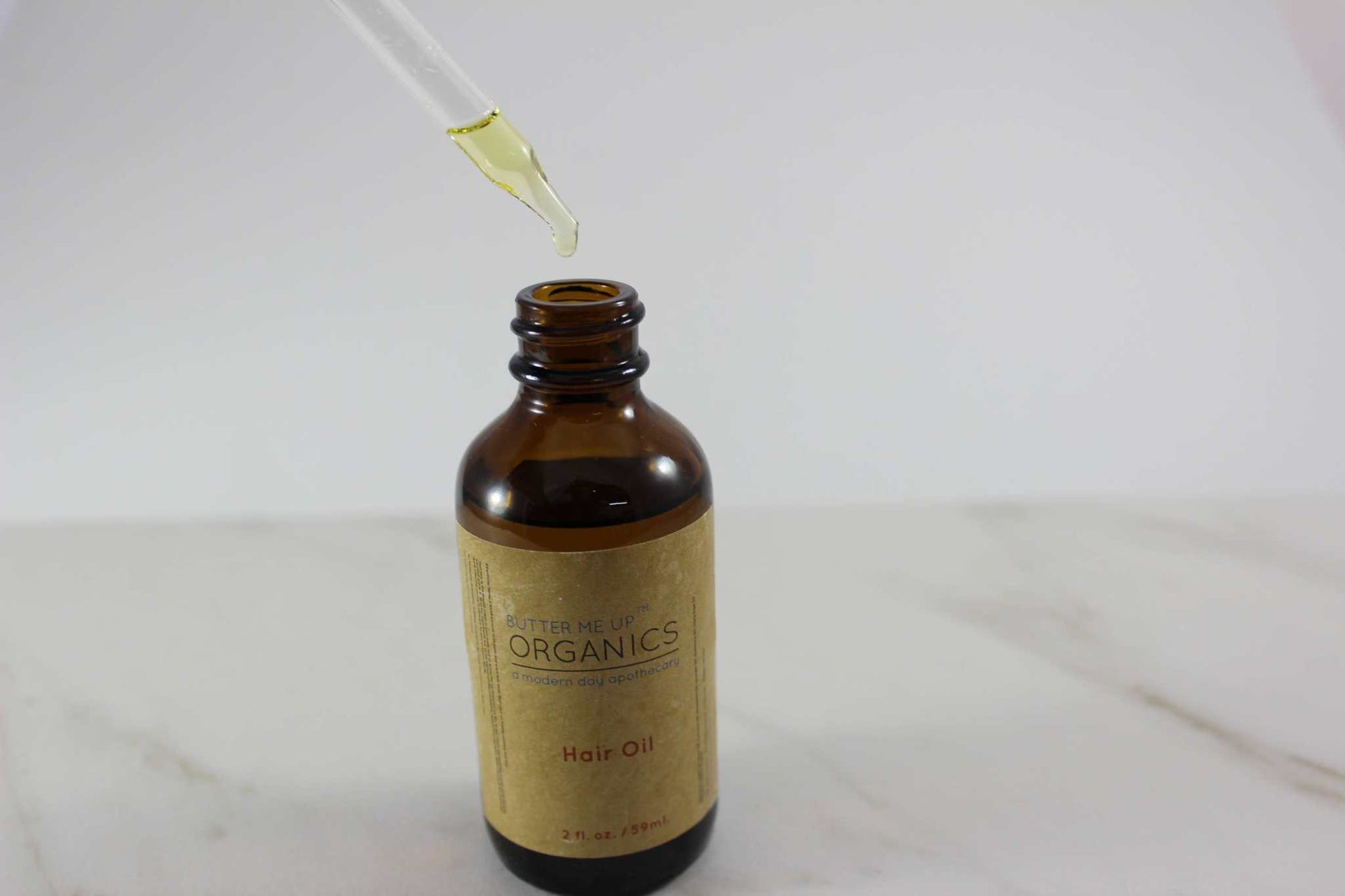 Organic Hair Oil Repair Healthy Hair - The Edible Petale Company