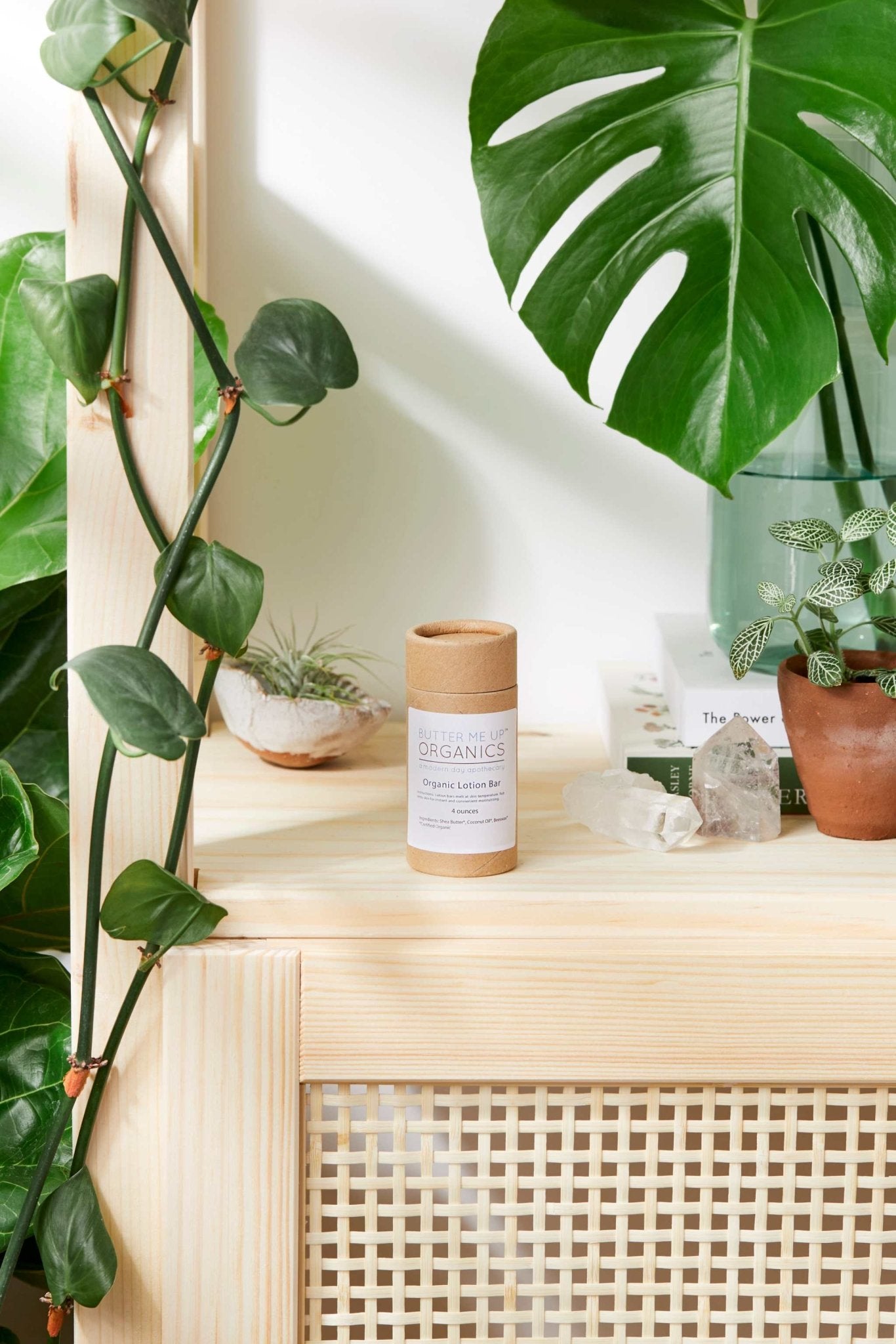 Organic Lotion Bar Shea Butter and Coconut Oil - The Edible Petale Company