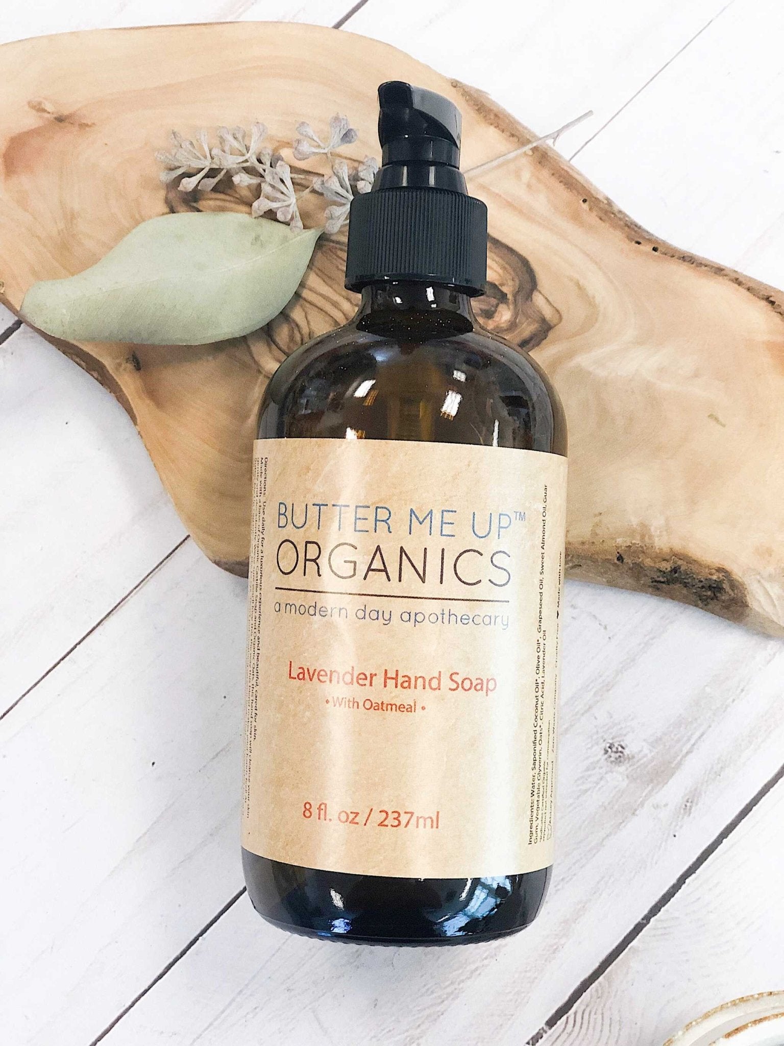 Organic Oatmeal Hand Soap - The Edible Petale Company