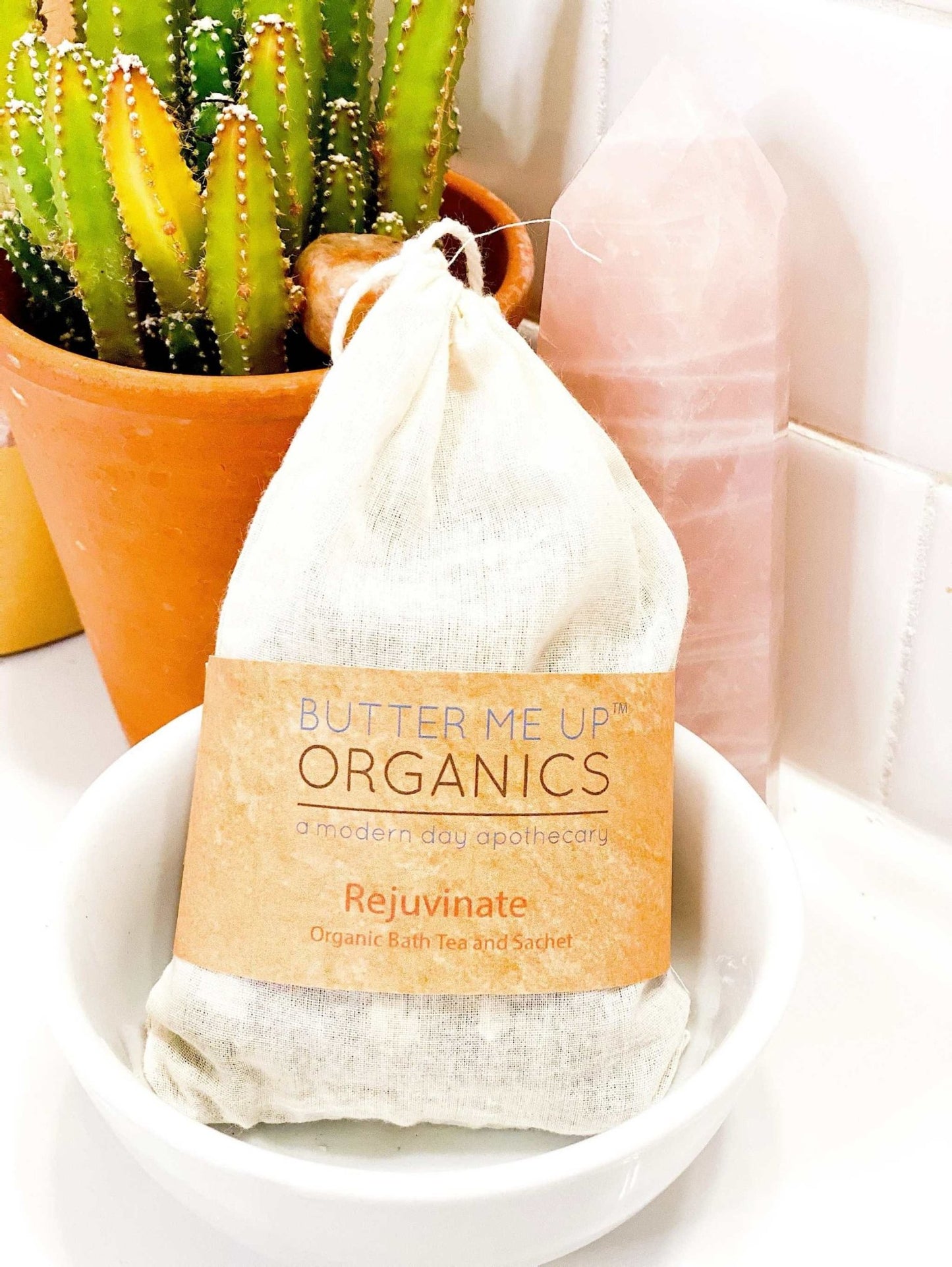 Organic Rejuvenating Bath Tea or Sachet - The Edible Petale Company