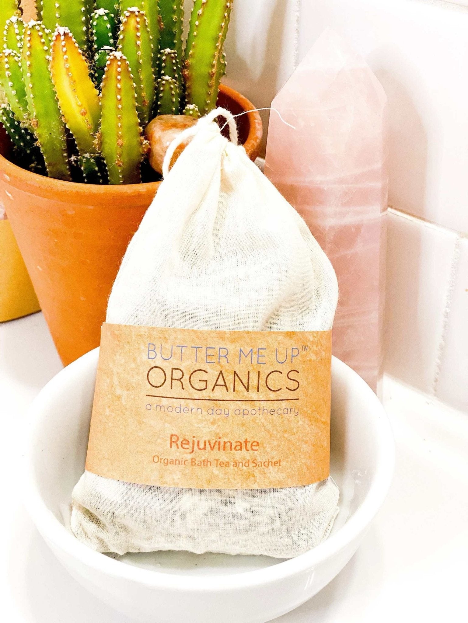 Organic Rejuvenating Bath Tea or Sachet - The Edible Petale Company