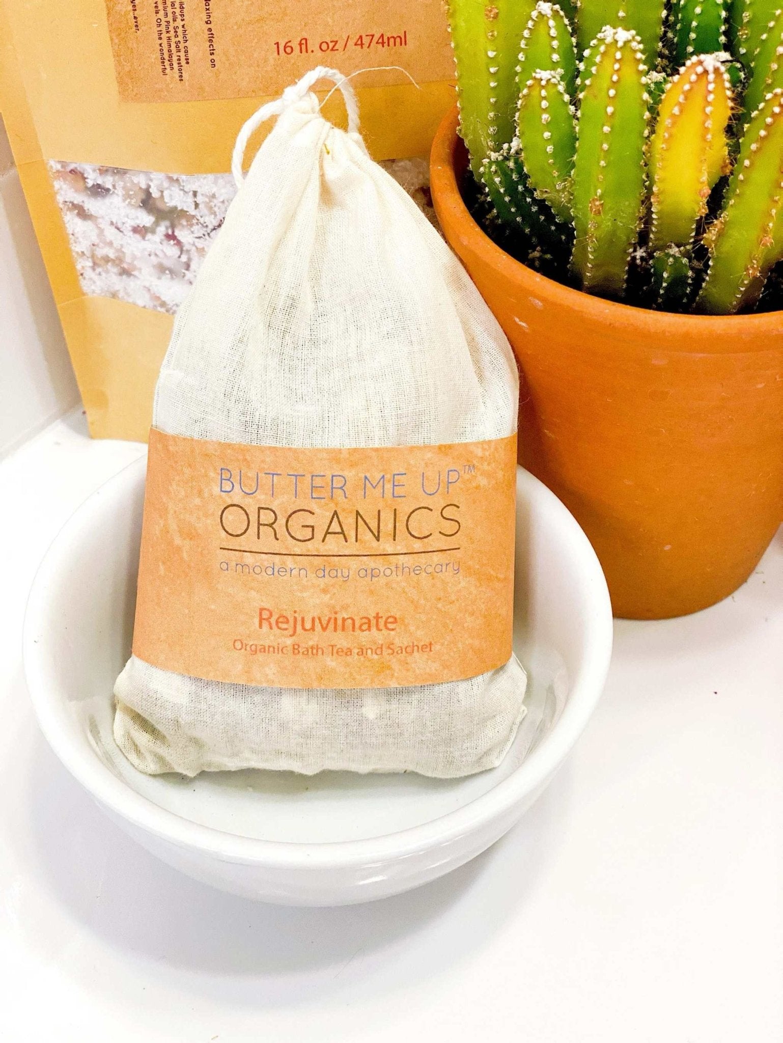 Organic Rejuvenating Bath Tea or Sachet - The Edible Petale Company