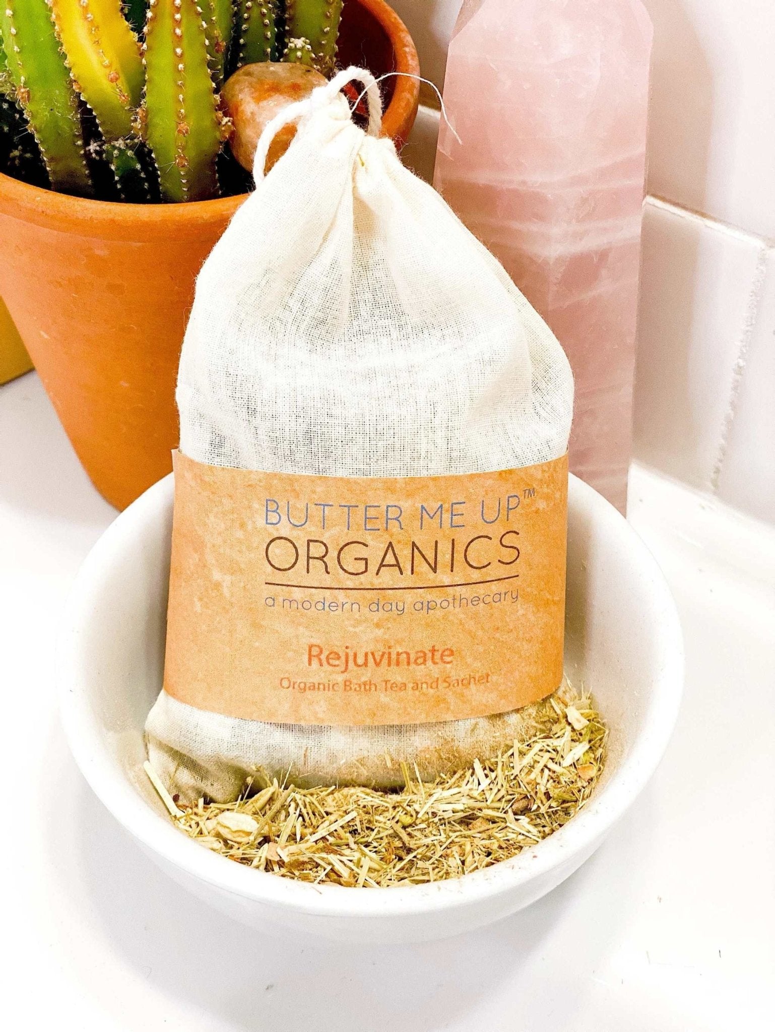 Organic Rejuvenating Bath Tea or Sachet - The Edible Petale Company