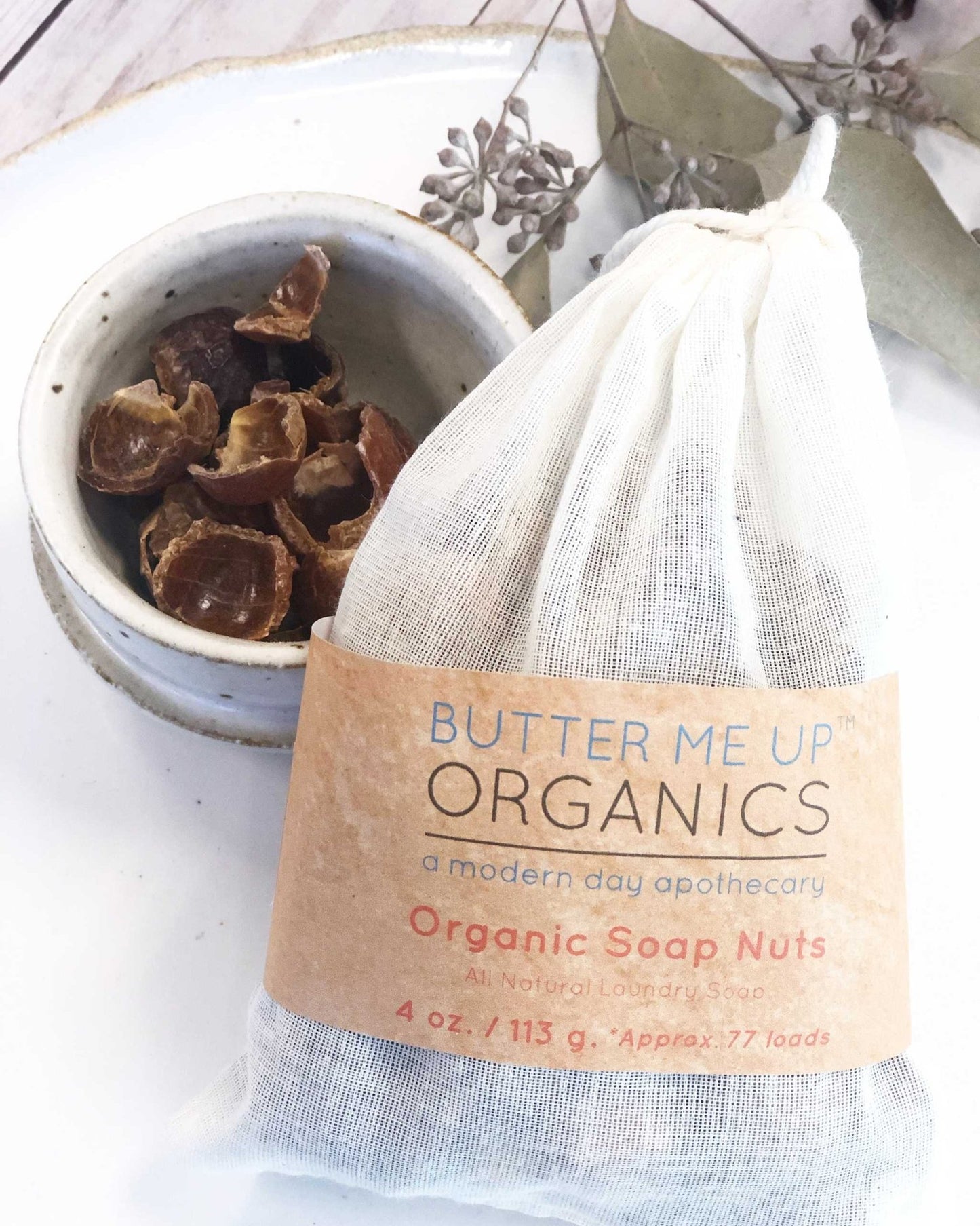 Organic Soap Nuts / All Natural Laundry Soap / Eco friendly - The Edible Petale Company