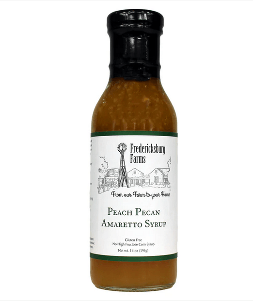 Peach Pecan Amaretto Syrup - The Edible Petale Company