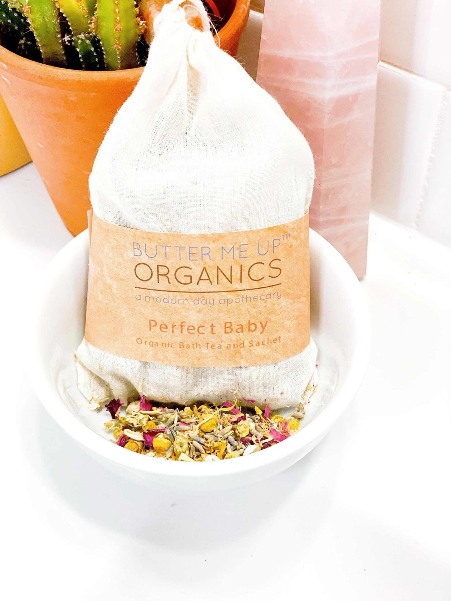 Perfect Baby Organic Bath Tea / Sachet - The Edible Petale Company