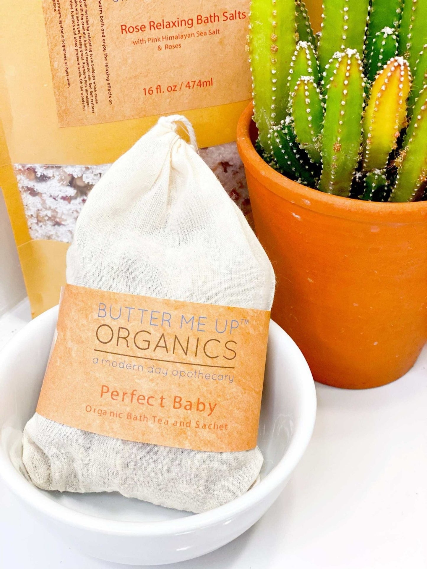 Perfect Baby Organic Bath Tea / Sachet - The Edible Petale Company