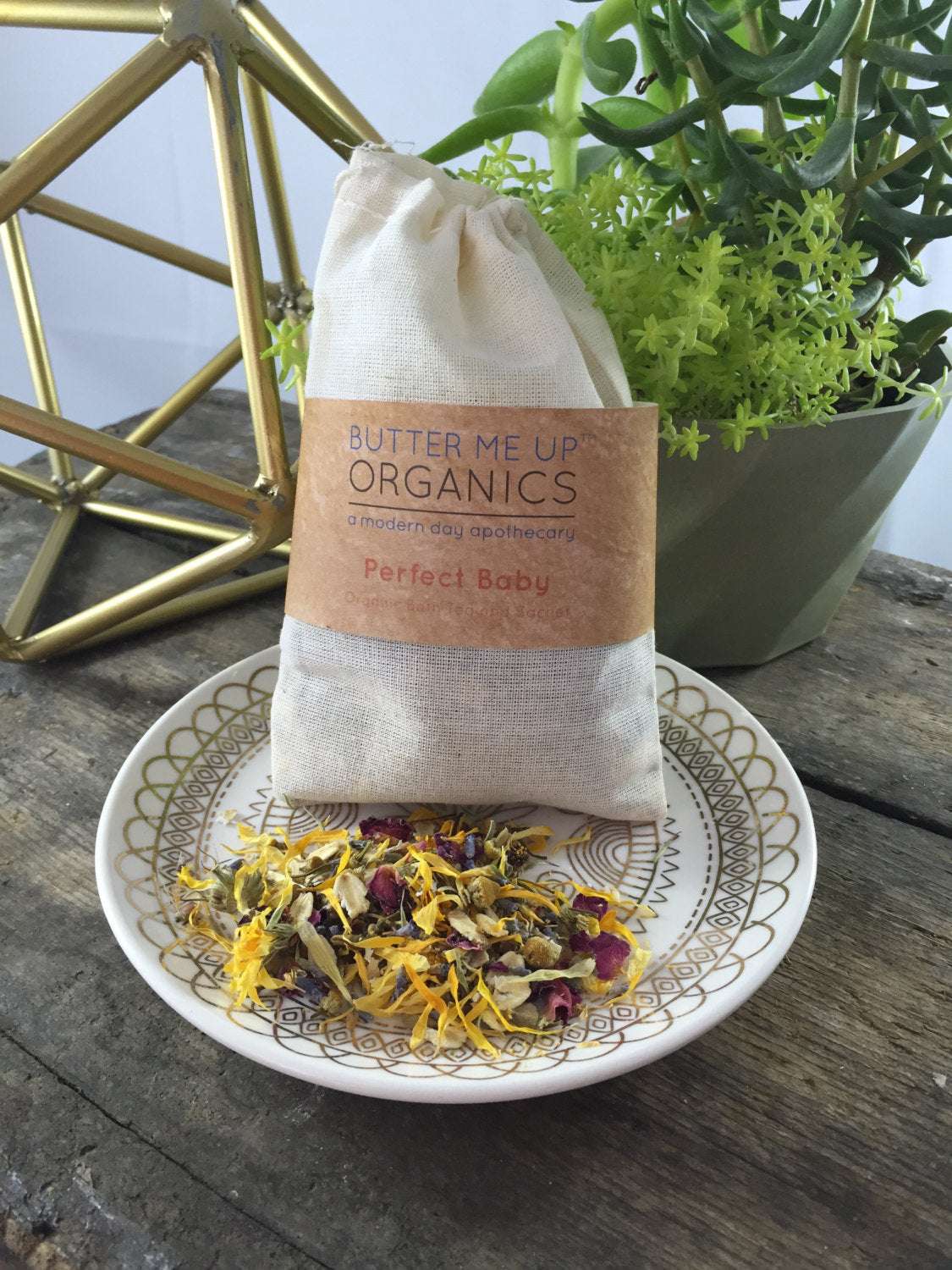 Perfect Baby Organic Bath Tea / Sachet - The Edible Petale Company