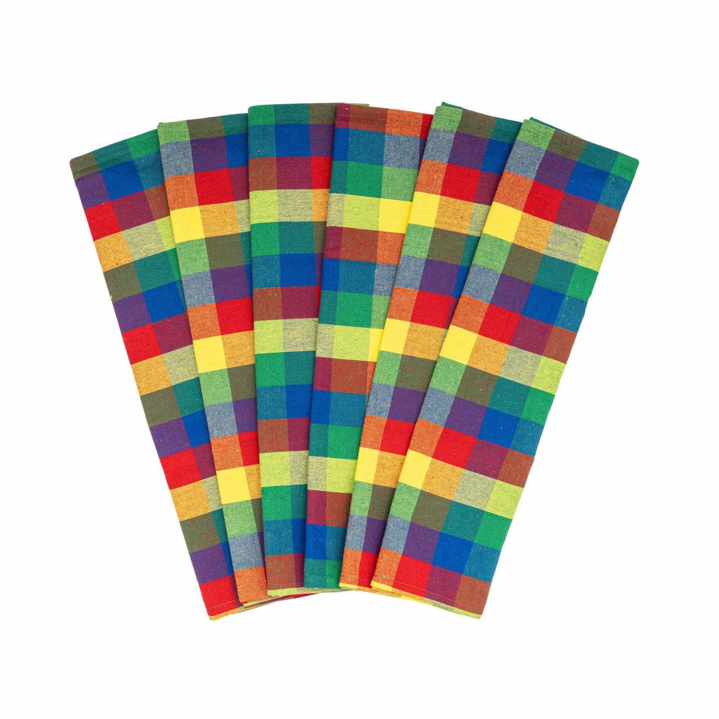 Plaid Kitchen Towels - The Edible Petale Company