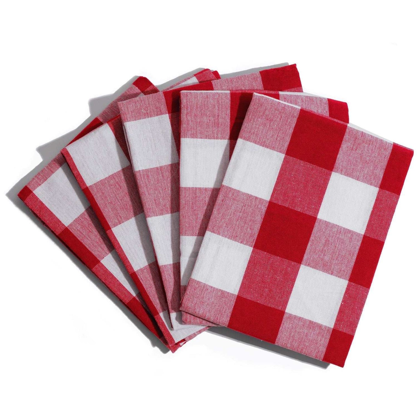 Plaid Kitchen Towels - The Edible Petale Company
