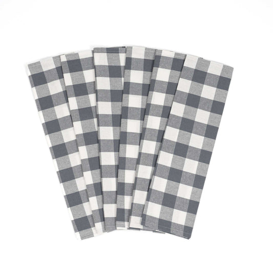 Plaid Kitchen Towels - The Edible Petale Company
